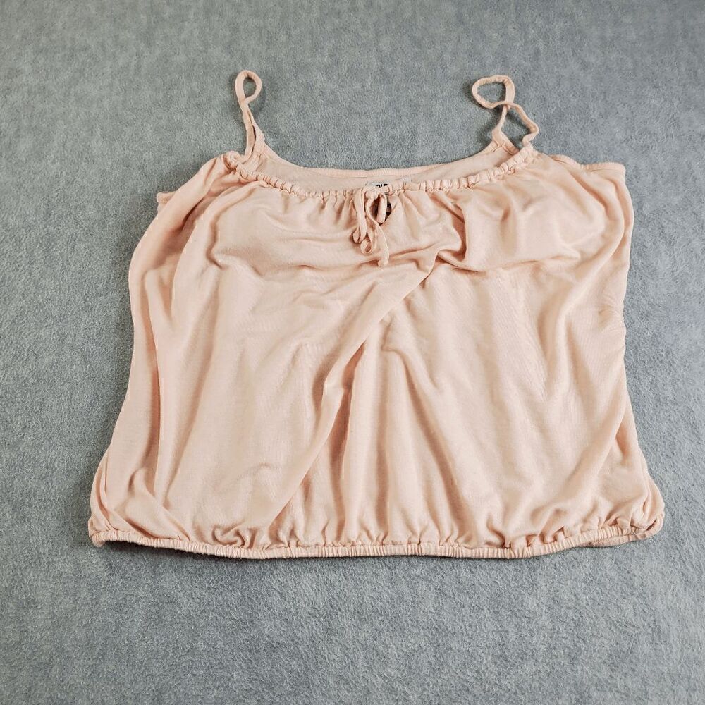 Old Navy Top Womens Large Pink Spaghetti Strap Tank Sleeveless Cami
